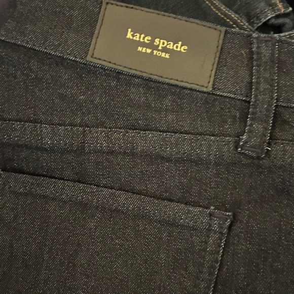 Kate Spade Brooke Street Straight Leg Dark Wash Denim Jeans - Picture 7 of 8